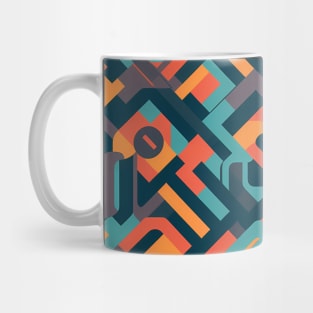 Spectrum mindset - Abstract Mindset Seamless Pattern Mug